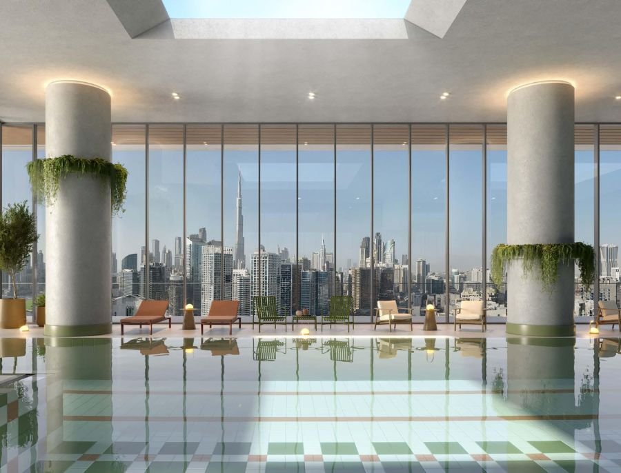 #rove #home #rovehome #rovehomemarasidrive #newproject #dubai #realestate #rovehomeimage #indoorpool